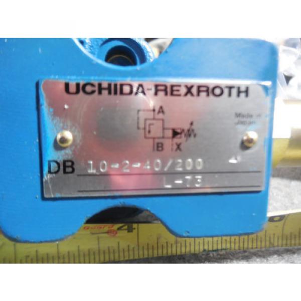 NEW UCHIDA REXROTH RELIEF VALVE # DB10-2-40/200 L-73 #2 image