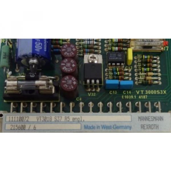 NEW REXROTH VT3018-S37-R5 PC BOARD VT3018S37R5 #4 image