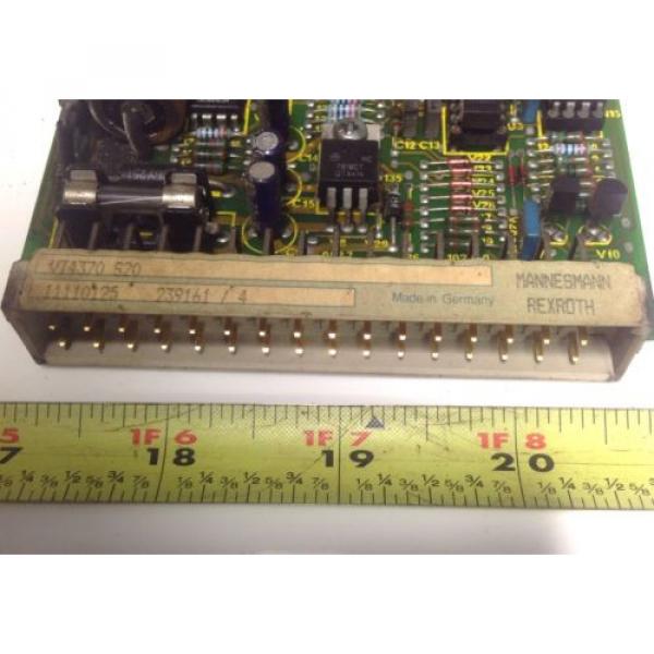 REXROTH AMPLIFIER CARD  VT-4370 #2 image