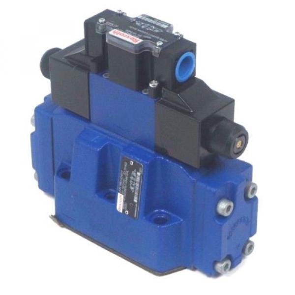 NEW REXROTH 4WE6J62/EW110N9DAL/B10V VALVE W/ 4WEH16W72/6EW110N9ETDAL/B10V #2 image