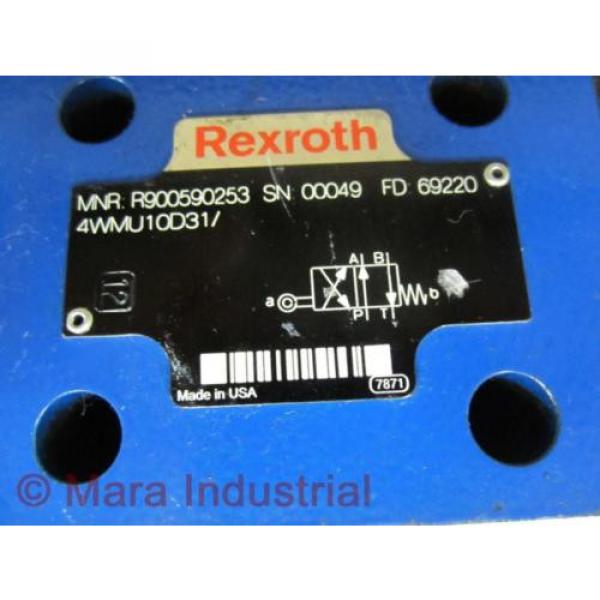 Rexroth Bosch R900590253 Valve 4WMU10D31/ - New No Box #2 image