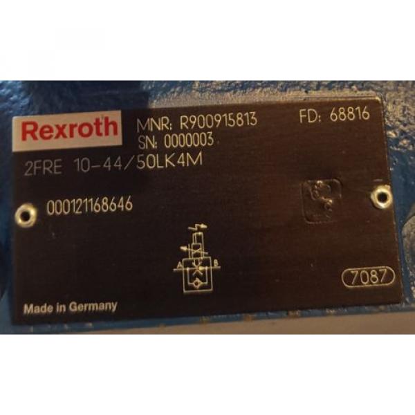 NEW!!  REXROTH 2FRE10-44/50LK4M CONTROL VALVE R900915813  2FRE 10-44/50 BOSCH #2 image