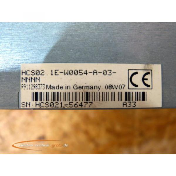 Rexroth HCS02.1E-W0054-A-03-NNNN IndraDrive C #4 image