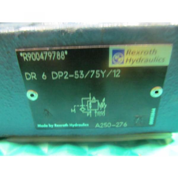 New Rexroth Hydraulics R900479788 DR 6 DP2-53/75Y/12 DR6DP2-53/75Y/12 Free Ship #2 image