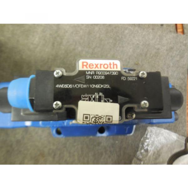 NEW REXROTH DIRECTIONAL VALVE # H-4WEH25D64/OF6EW110N9EDK25L #2 image