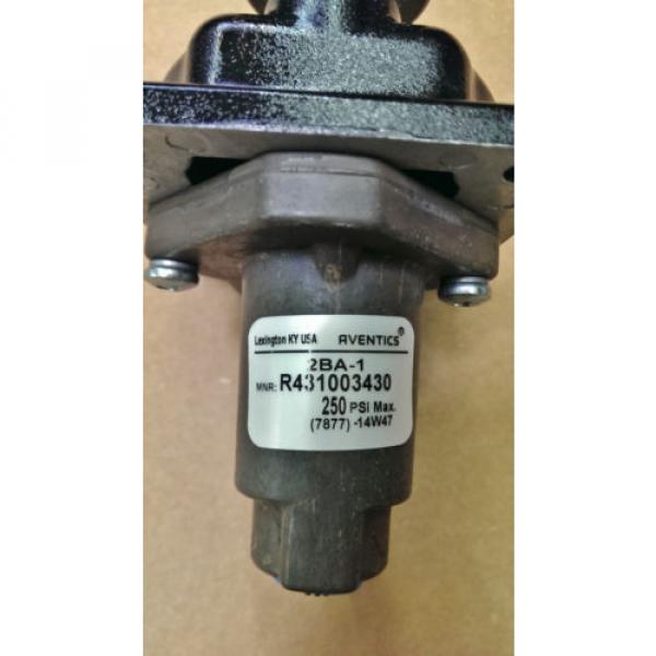 Rexroth 2-BA-1 Push Button Operated 1/4&#034; Pneumatic Valve R431003430 P54692-6 #3 image